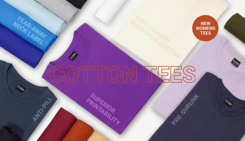 Cloke Cotton Tees web banner