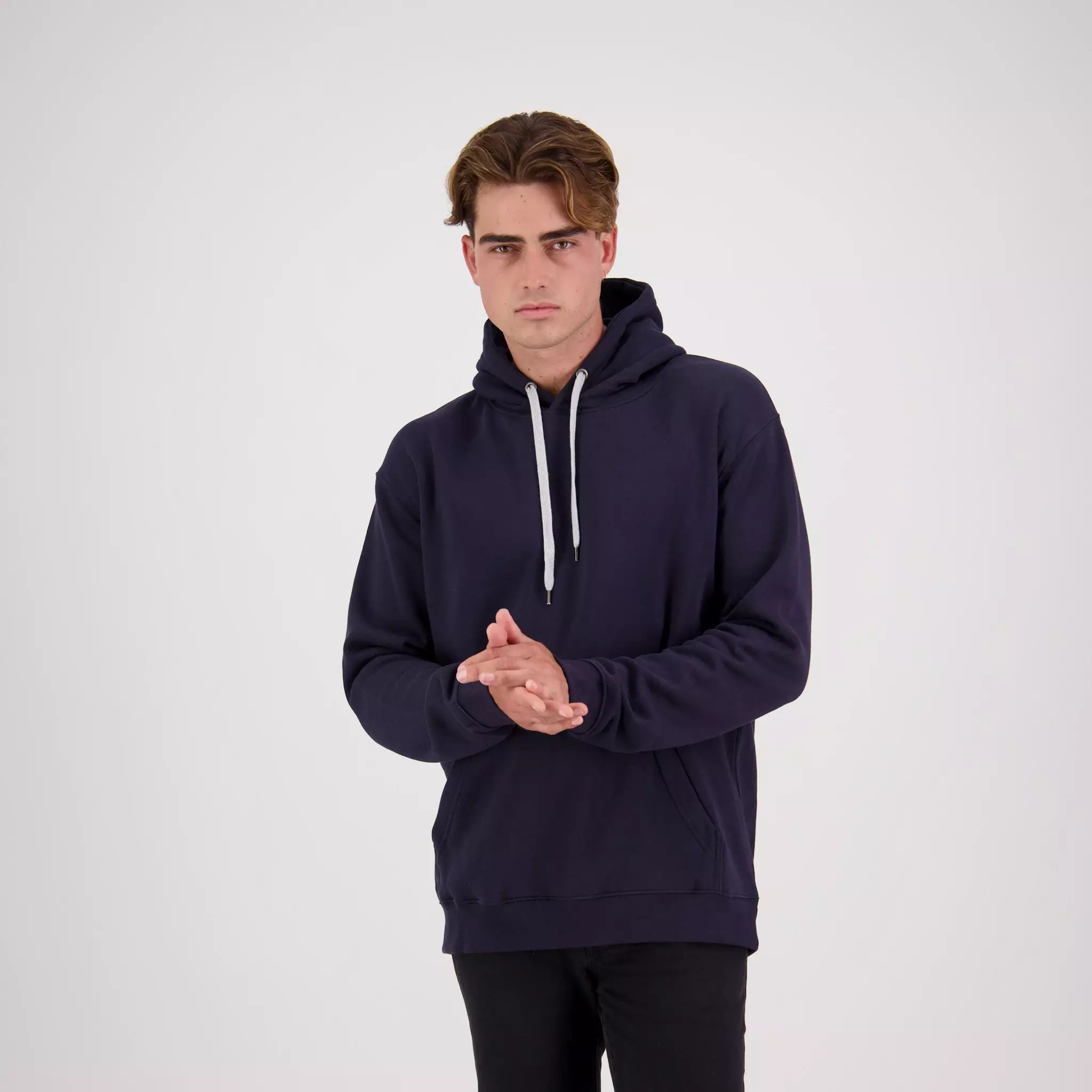 Polo drawcord 2024 fleece hoodie